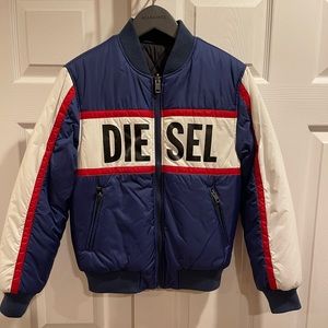 Boys Diesel Puffer Jacket.  Sz 12